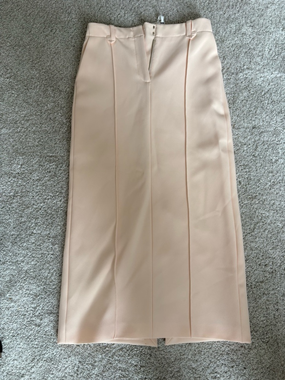 NWT Simkhai High-Waist Blush Midi Pencil Skirt